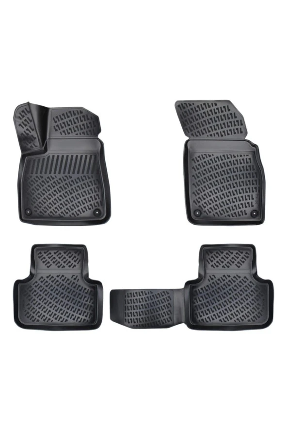 Rizline Audi Q7 2020 Model 3d Havuzlu Paspas Takımı