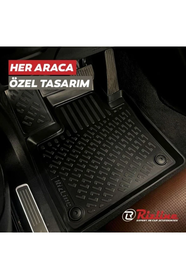 Rizline Mitsubishi Lancer 2008 Sonrası 3d Havuzlu Paspas - Resim 3