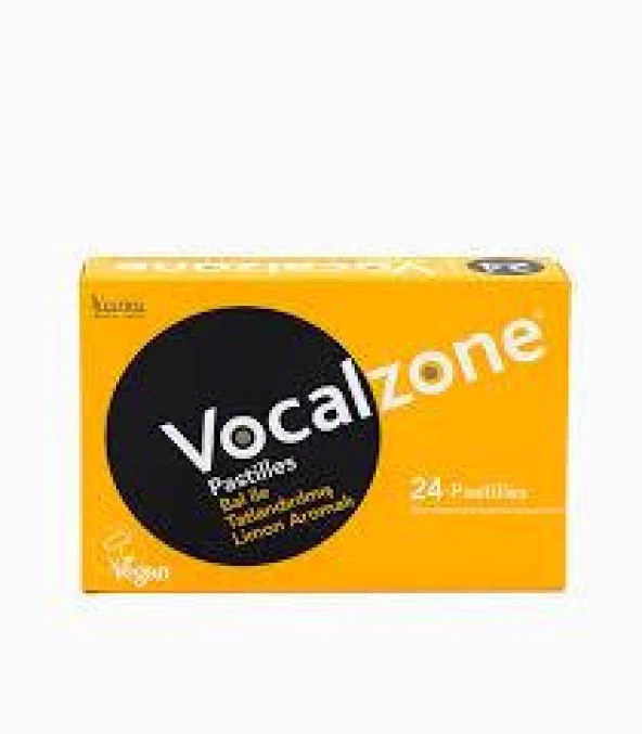 Vocalzone Ballı Limonlu Pastil 24'lü ürün görseli