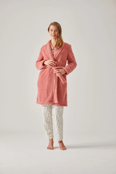 Pamuk Pamuk 24168 Kadın Welsoft Tek Sabahlık - 3