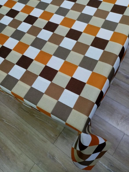 Hayat Home Kahve Dama desen 120X180 Dertsiz Mutfak Masa örtüsü - 7