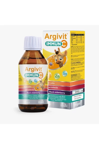 ARGIVIT IMMUN C SURUP 150 ML
