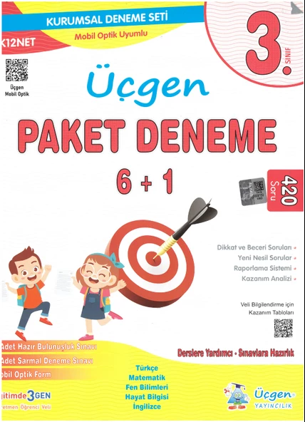 Üçgen 3.Sınıf Beceri Temelli İlkokul Yolculuğu Seti+Paket Deneme 6+1-2024 - Resim 2