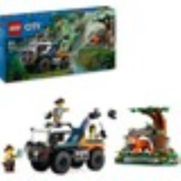 Lego City Orman Kaşifinin Arazi Kamyonu 60426 Lisanslı Ürün