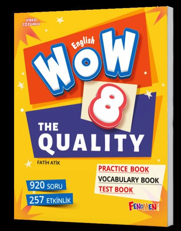 8 WOW ENGLISH THE QUALITY (FATİH ATİK)