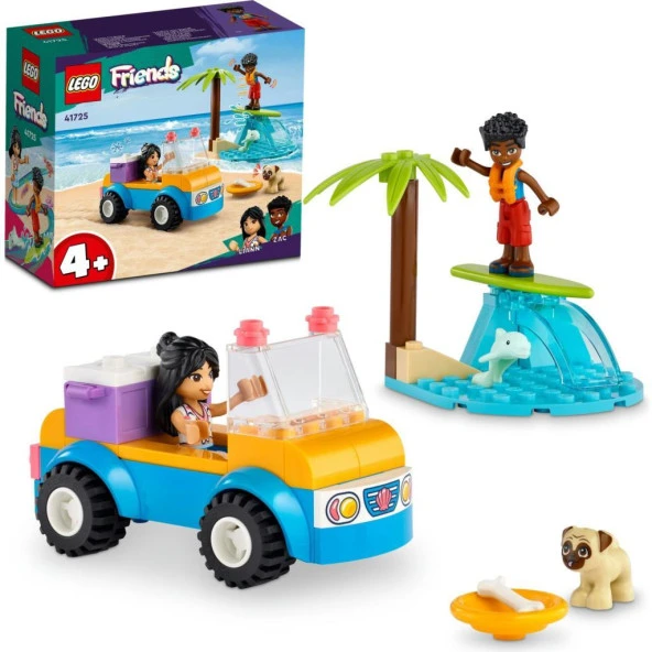 Lego Friends Plaj Arabası Eğlencesi 41725 Lisanslı Ürün