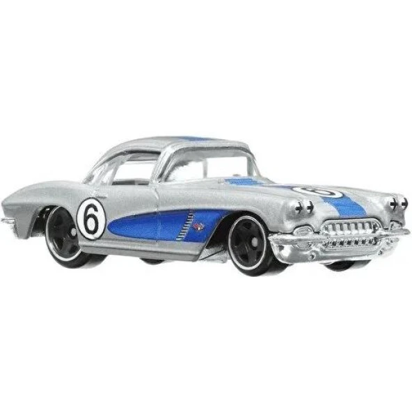 Hot Wheels Vintage Arabalar Özel Seri 1962 Corvette HRV06 - HRT81 - Resim 2