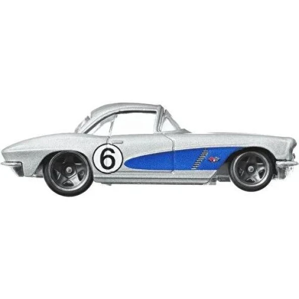 Hot Wheels Vintage Arabalar Özel Seri 1962 Corvette HRV06 - HRT81 - Resim 3