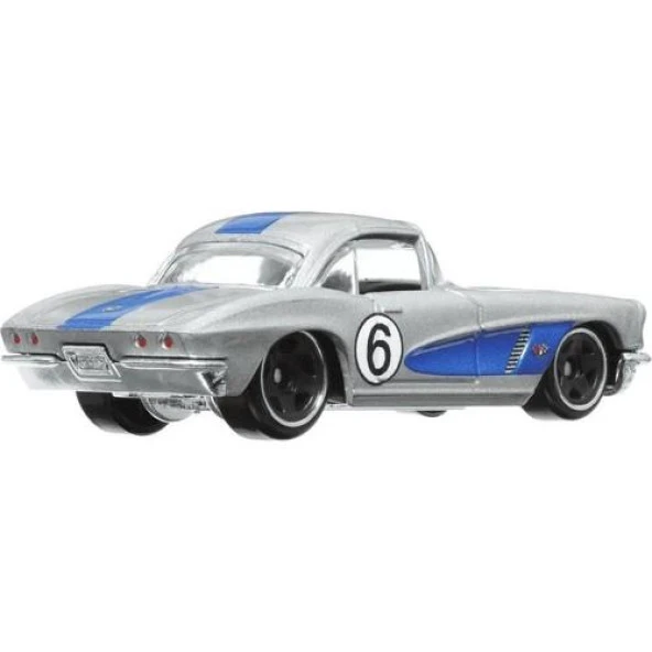 Hot Wheels Vintage Arabalar Özel Seri 1962 Corvette HRV06 - HRT81 - Resim 4