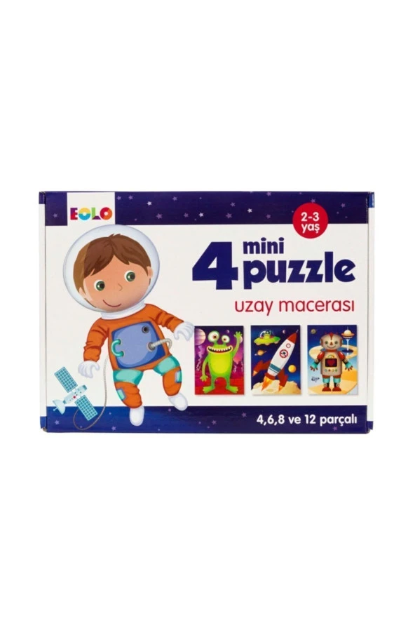 4 Mini Uzay Macerası 2+ Yaş