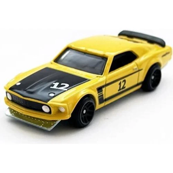 Hot Wheels 1969 Ford Mustang Boss 302 Vintage Arabalar Özel Seri HRV08 - HRT81 - Resim 3