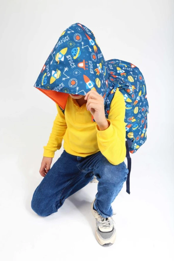 Kaukko Kids Sırt Çantası Evolution Space L5182 - Resim 2