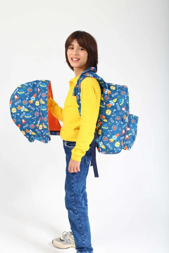 Kaukko Kids Sırt Çantası Evolution Space L5182 - Resim 3