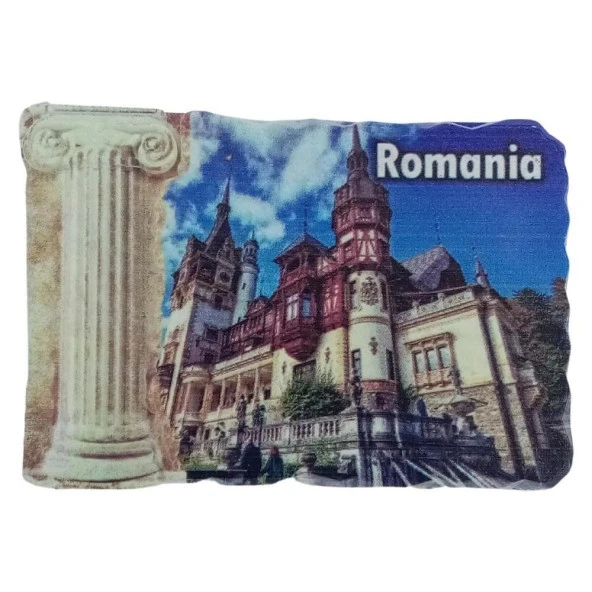 Romanya Temalı Sütun Magnet
