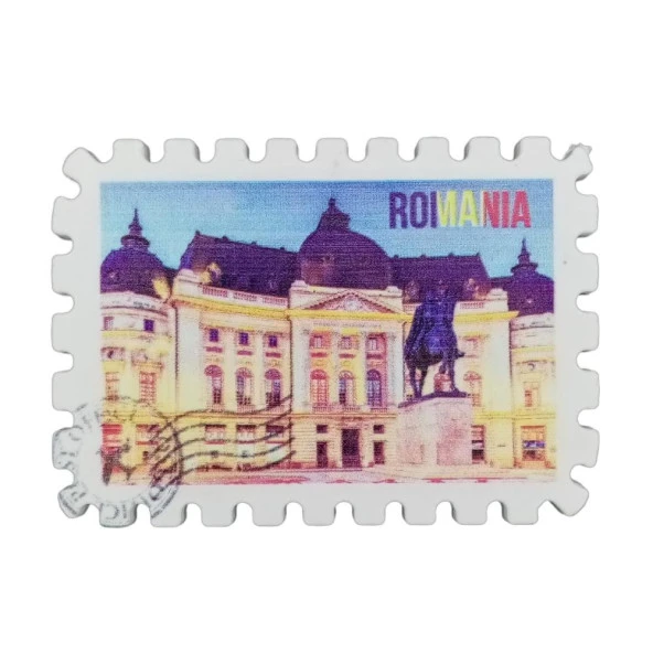 Romanya Temalı Pul Magnet ürün görseli
