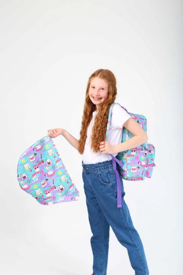 Kaukko Kids Sırt Çantası Evolution Summer L5192 - Resim 4