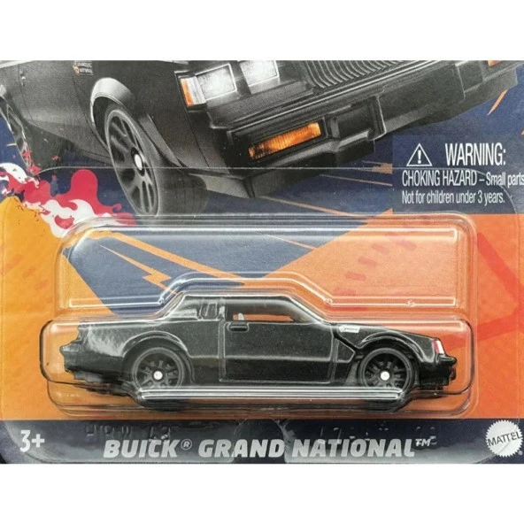 Hot Wheels Fast And Furıous Buıck Grand Natıonal HNR88 -HRW43 - Resim 2