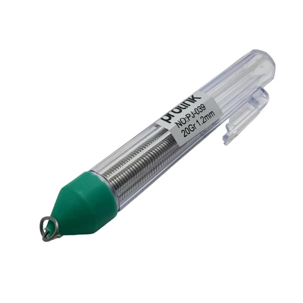 Tüp Lehim 20gr 1.2mm 60/40 Prolink Pj-039 - Resim 2