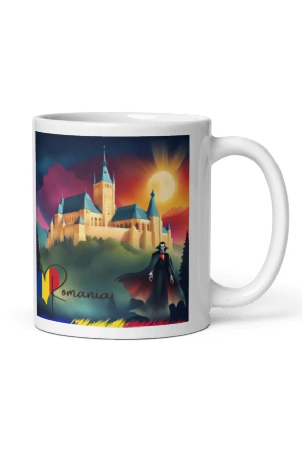 Romanya Hediye Kutusu 10 Parça Kupa Magnet Anahtarlık Kutu - Resim 7