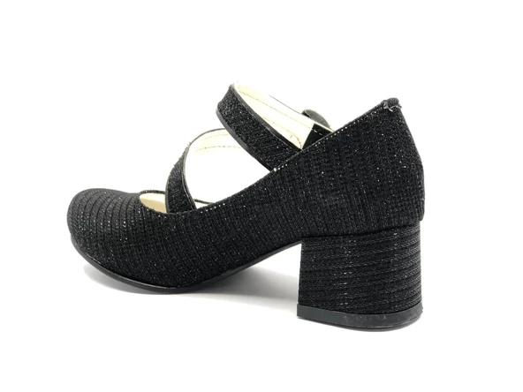 İremsu 7845 Yandan Kurdelalı Kız Çocuk Topuklu Çocuk Ayakkabı - Resim 9