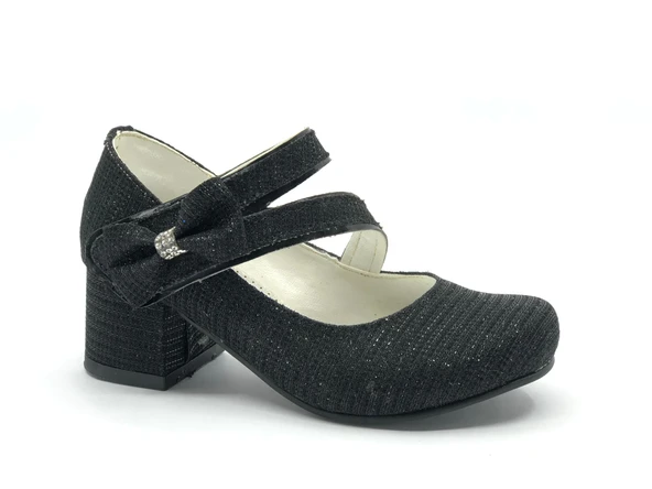 İremsu 7845 Yandan Kurdelalı Kız Çocuk Topuklu Çocuk Ayakkabı - Resim 5