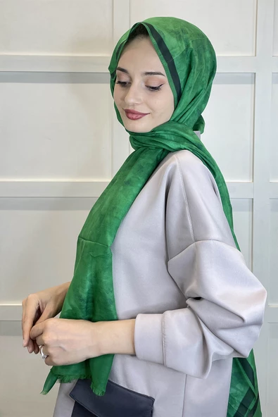 Aker İpek Koton (Pamuklu) Yaz Serinliği Şal Etol 7208777 - 2