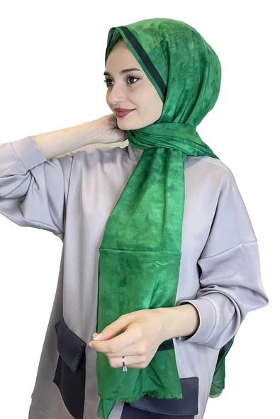 Aker İpek Koton (Pamuklu) Yaz Serinliği Şal Etol 7208777