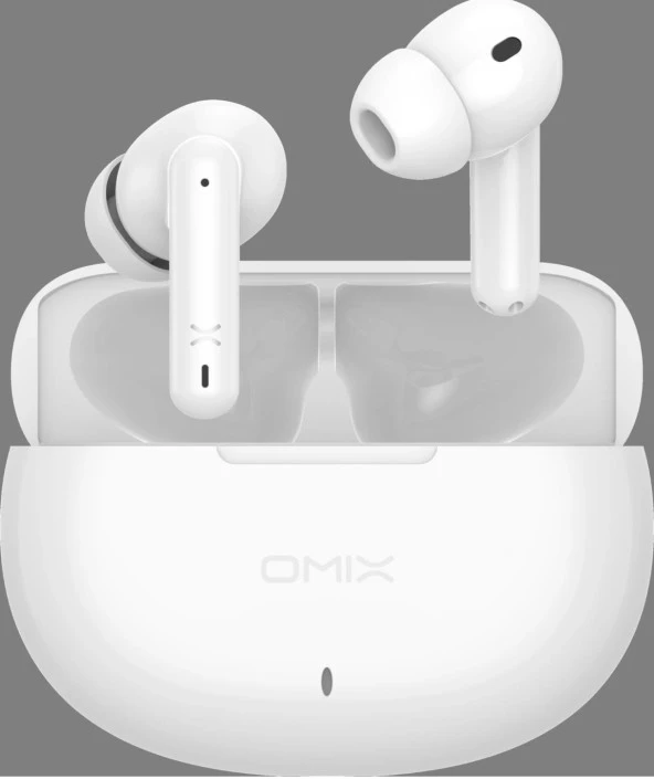 Omix Mixpods Pro 2 Kablosuz Kulaklık Şarj Edilebilir-Beyaz - 2