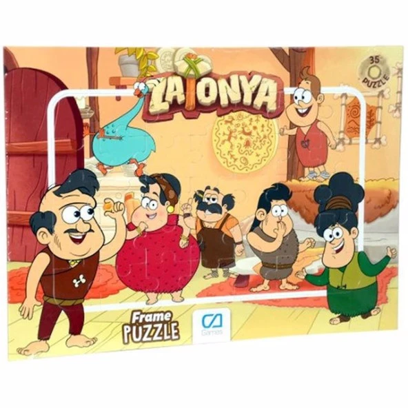 CA Games Zatonya 35 Parça Frame Puzzle