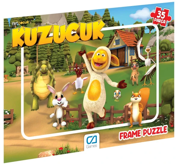 CA Games Kuzucuk 35 Parça Frame Puzzle