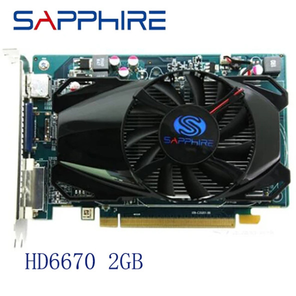 Sapphire HD6670 GDDR3 2GB 128Bit AMD Radeon DX11 Ekran Kartı Refrubished Yenilenmiş Kutusuz - 2