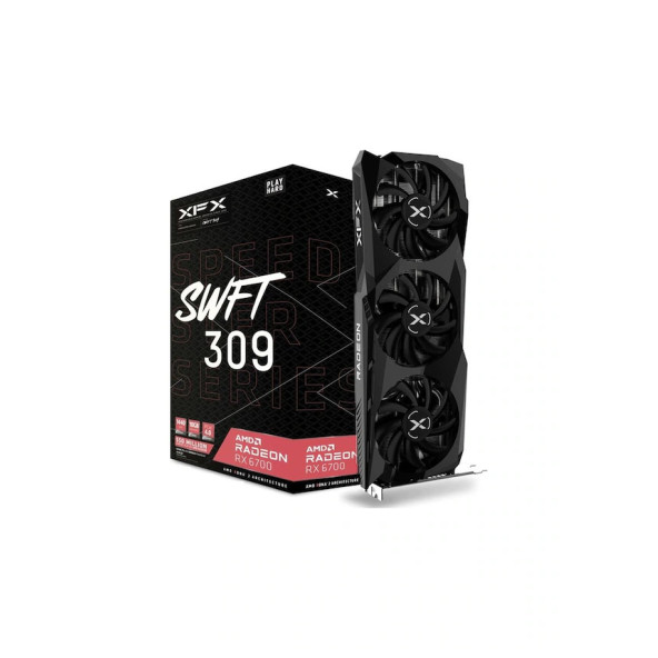 XFX RX 6700 Speedster Swft 309 Core RX-67XLKWFDV 160 Bit GDDR6 10 GB Ekran Kartı