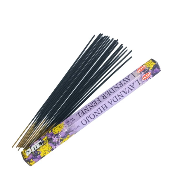 Lavanta & Rezene (Lavender&Fennel) Hexa 20'li Çubuk Tütsü - Resim 2