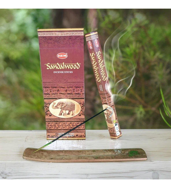 Sandal Ağacı (Sandalwood Hexa) 20'li Çubuk Tütsü