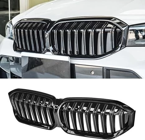 Bmw 3 serisi G20 Lci ön panjur böbrek 2023+ Sonrası Uyumlu - 5