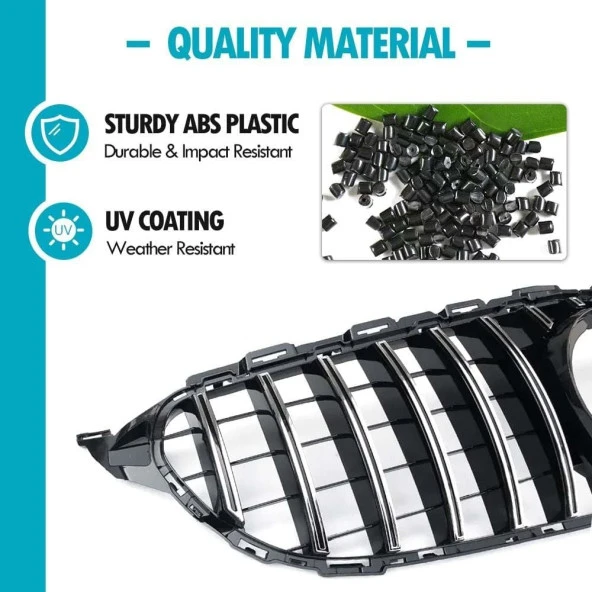 Mercedes C serisi W205 Gtr Panjur 2015-2018 Arası Uyumlu - 5