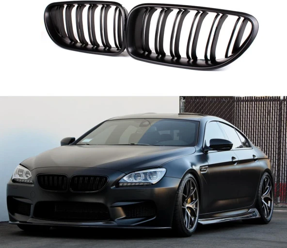 Bmw 6 serisi F06 ön panjur böbrek 2012-2016 Arası Uyumlu - Resim 5