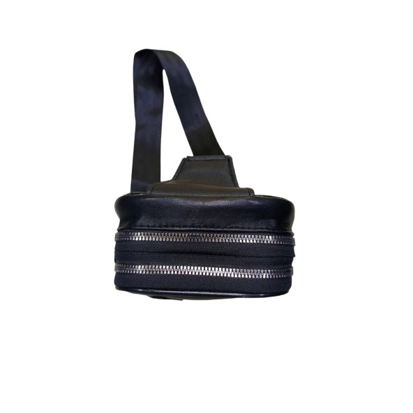 Hakiki Deri Erkek Badybag Göğüs ve Çapraz Çanta - Resim 4