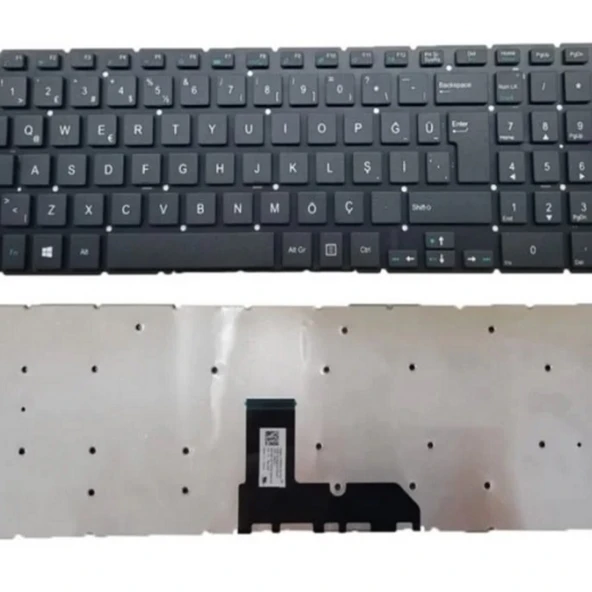 Casper F15, F15K, F600, F650, F655, F700, F750, F755, Klavye