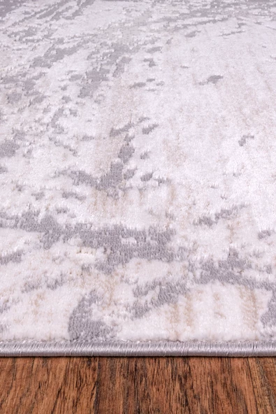 Alpina Home Expression Krem Yumuşak Doku Salon Oturma Odası Mutfak Çocuk Odası Halısı - Resim 5