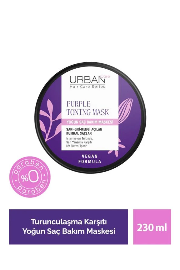 Urban Care Mor Turunculaşma Karşıtı Yoğun Saç Bakım Maskesi 230 Ml - 4