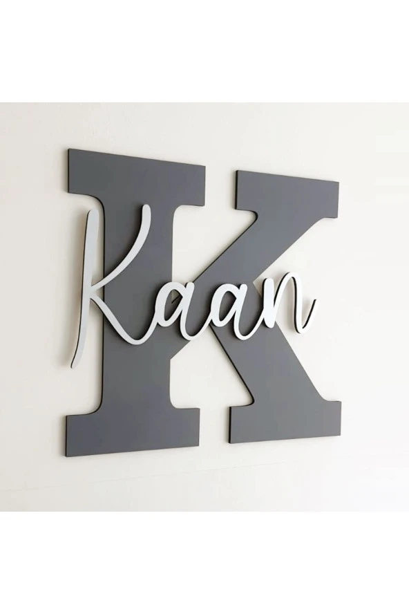 Çocuk Ve Bebek Odası Harf Kapı Ve Duvar Süsü Pano Isimlik ürün görseli 1