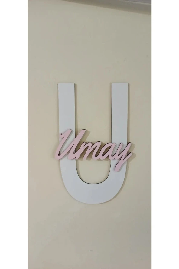 Çocuk Ve Bebek Odası Harf Kapı Ve Duvar Süsü Pano Isimlik ürün görseli 1