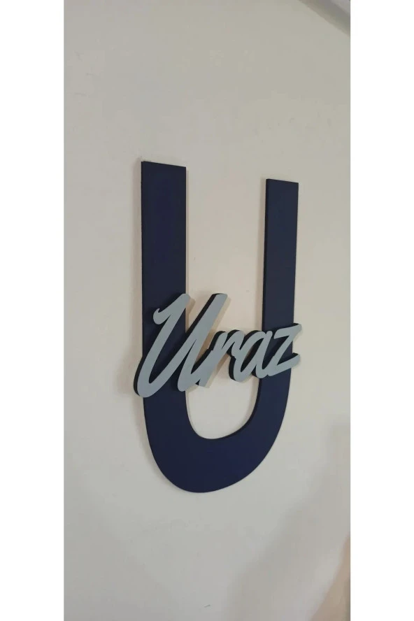 Çocuk Ve Bebek Odası Harf Kapı Ve Duvar Süsü Pano Isimlik ürün görseli 1