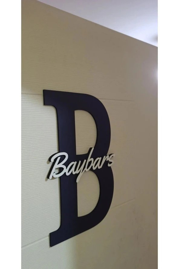 Çocuk Ve Bebek Odası Harf Kapı Ve Duvar Süsü Pano Isimlik - Resim 3