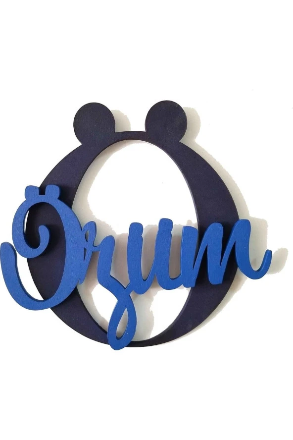 Çocuk Ve Bebek Odası Harf Kapı Ve Duvar Süsü Pano Isimlik ürün görseli 1