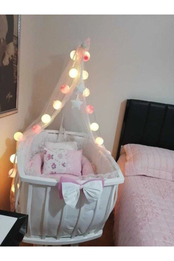 Dekoratif Led Işıklı Toplar Oda Süsleme Ve Aydınlatma - Resim 2