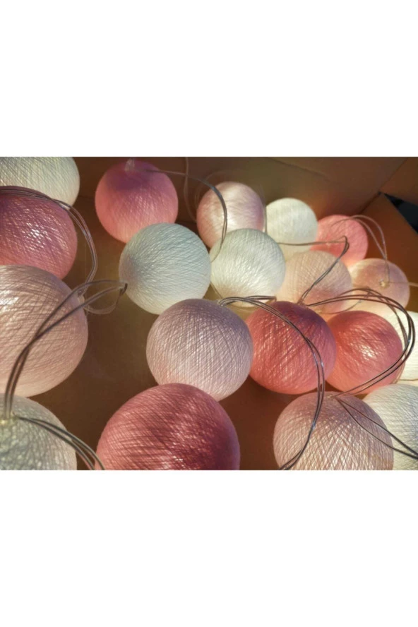 Dekoratif Led Işıklı Toplar Oda Süsleme Ve Aydınlatma - Resim 3