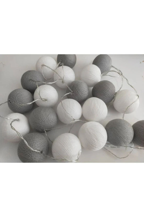 Dekoratif Led Işıklı Toplar Oda Süsleme Ve Aydınlatma - Resim 2