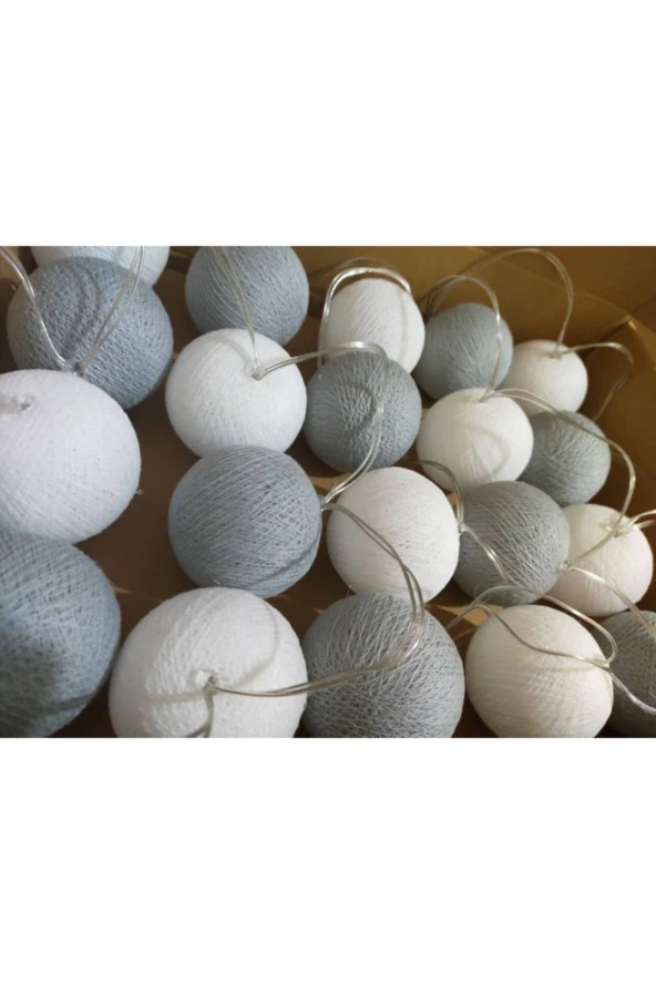 Dekoratif Led Işıklı Toplar Oda Süsleme Ve Aydınlatma - Resim 3